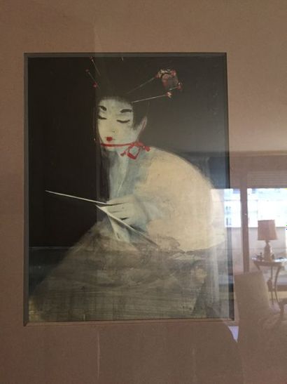 null 
Ecole moderne

Geisha, aquarelle