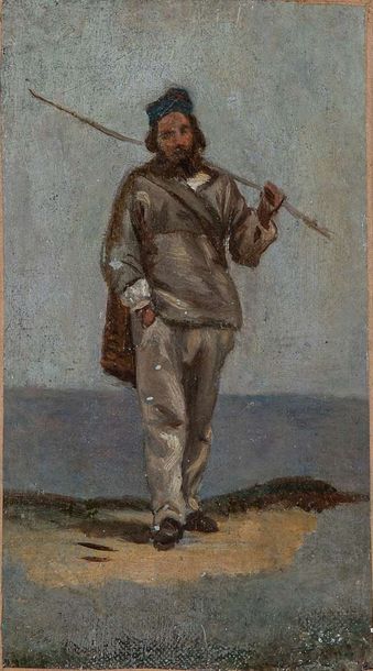 null ECOLE FRANÇAISE DU XIXè SIÈCLE

Portrait d'un berger

huile sur toile 21 x 11.7...
