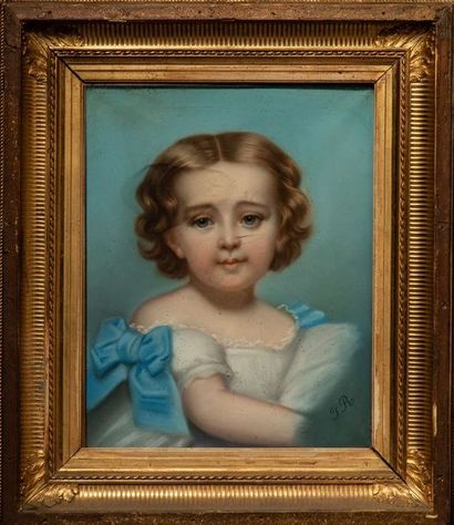 Ecole française vers 1880

Portrait de petite...
