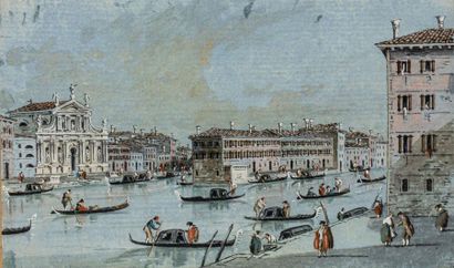 null Giacomo GUARDI (1764-1835)

Vue du Rialto à Venise, avec l'église Sainte Marie...