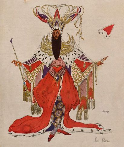 null D’après Léon BAKST (1866-1924)

"Phèdre et Thésée" et "Le roi"

Deux reproductions

21,5...