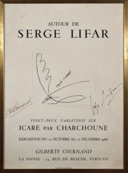 null Serge CHARCHOUNE (1888-1975)

"Kyroubova"

Encre sur papier, signé Charchoune...