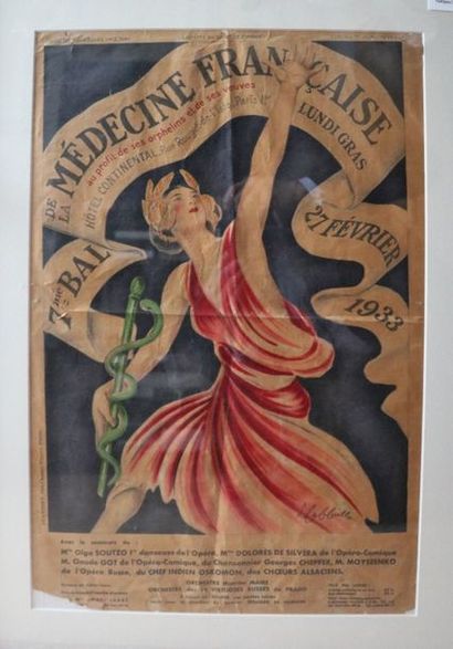 null "7th Ball of medicine"

Poster, signed

58 x 38 cm (accidents et losses)
