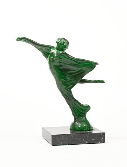 null Max LE VERRIER (1891-1973)

"Isadora Duncan (1877-1927)"

Régule à patine verte,...