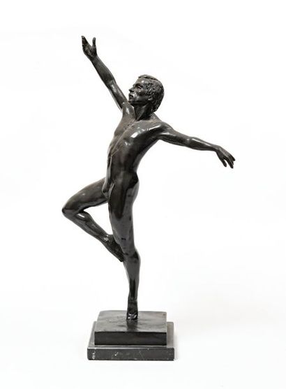 null D’après Geneviève ZANG (XXe siècle)

"Rudolf Noureev (1938-1993)"

Bronze à...