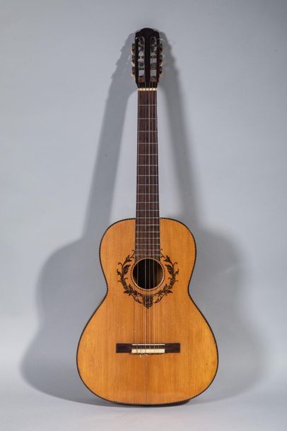 Spanish model guitar made by Jérôme Thibouville...