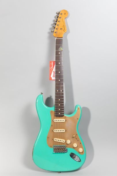 null Guitare électrique solidbody du Fender Custom Shop, modèle 63 Stratocaster Relic...
