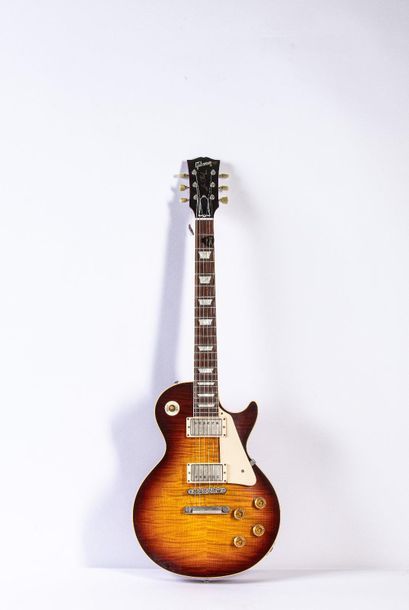null Guitare électrique solidbody de marque Gibson Custom, modèle Les Paul 59 Reissue,...