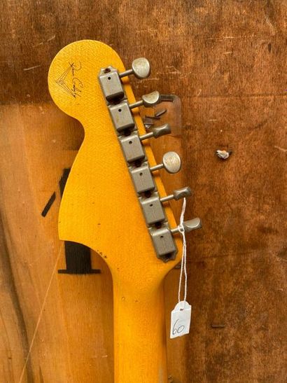null FENDER electric solidbody guitar Custom shop model 66 Stratocaster Relic, Masterbuilt...