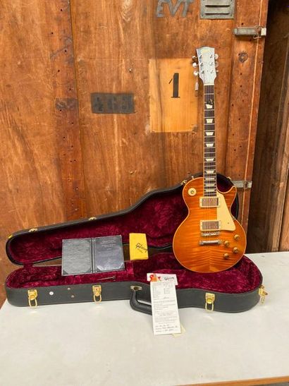 null Gibson Custom Solidbody Electric Guitar, Les Paul Ace Frehley Model 59

Serial...