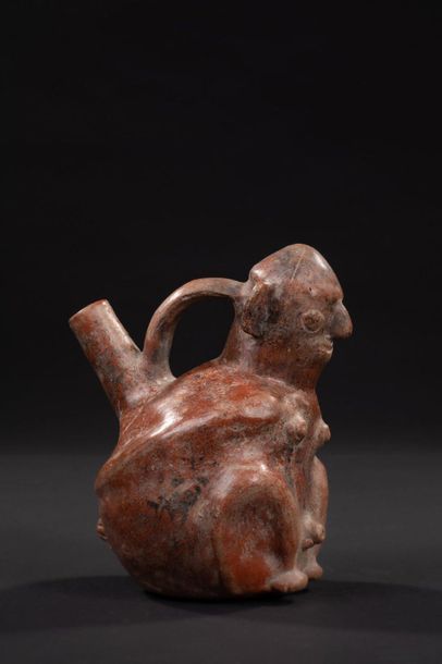 null Vase representing a Hermaphrodite

Terracotta with negative painted decoration

Culture...