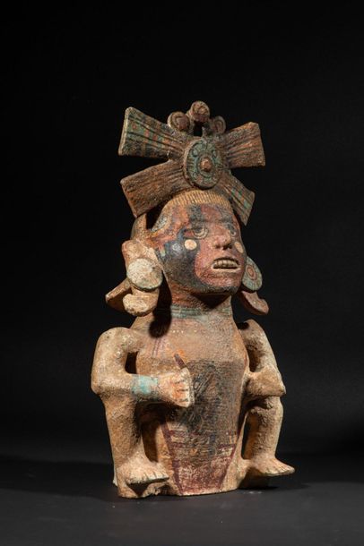 null Incense censer representing "Macuixóchitl"

These figures, often referred to...