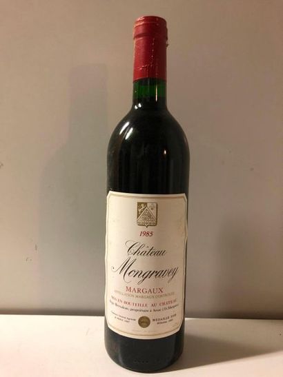 8 Blle Château MONGRAVEY (Margaux) 1985 -...