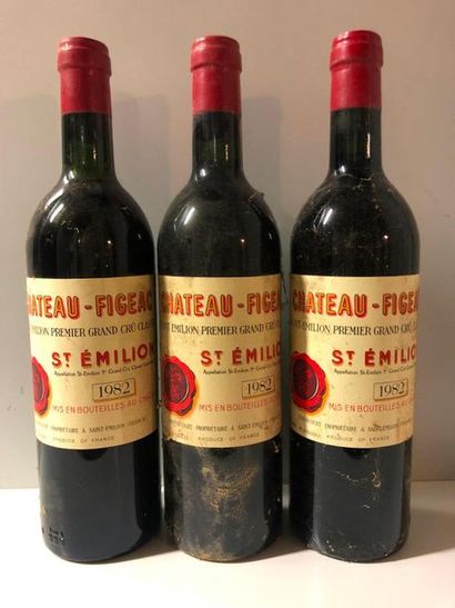 3 Blle Château FIGEAC (St Emilion GCC1) 1982...
