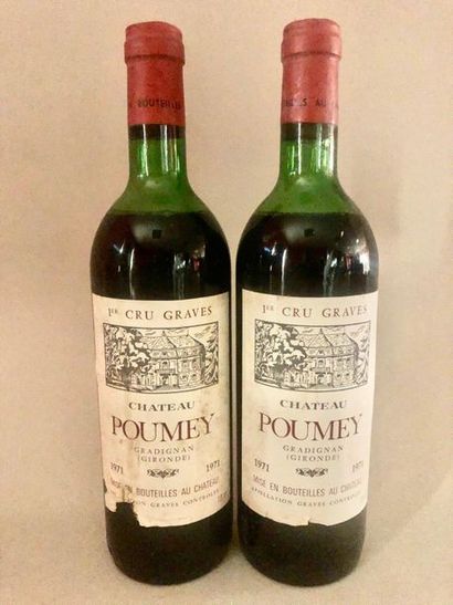3 Blle Château POUMEY (Graves) 1971 - Ep...