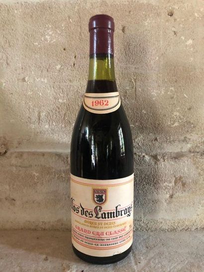 null 1 Blle CLOS DES LAMBRAYS Mise Négoce 1962 - Belle