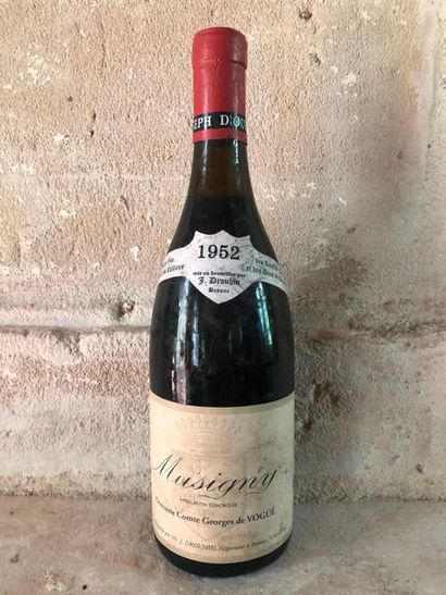 null 1 Blle MUSIGNY (Comte de Vogüe) mise Joseph Drouhin 1952 - Très belle 