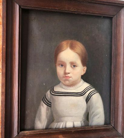 null Ecole française du XXème siècle

Portrait de petite fille en buste

Huile sur...