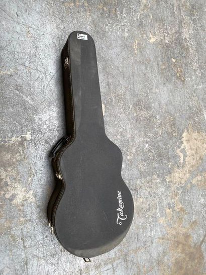 null Guitare cordes nylon electro acoustique pan coupé de marque Takamine modèle...