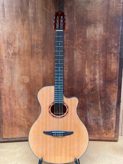 null Guitar strings electro acoustic nylon strings Yamaha brand NTX 700 model

Serial...