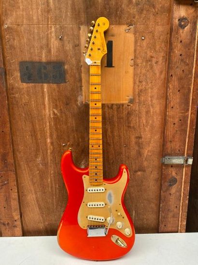 null FENDER electric solidbody guitar Custom shop model Stratocaster Relic, c.2010

Serial...