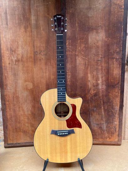 null Folk Guitar electric acoustic coupe pan pan, brand Taylor model 314-CE

Made...