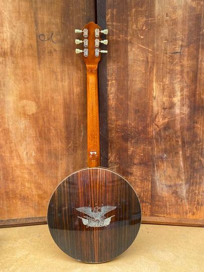 null Banjo 6 strings anonymous good condition

ready to play in a guitar case