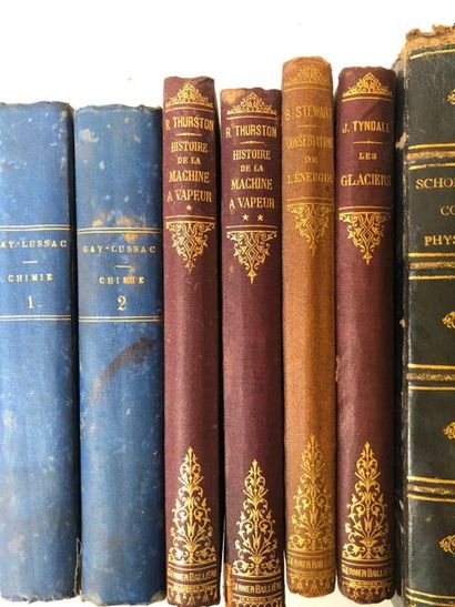 null Set of 9 19th century volumes on science including

Gay Lmussac, Chemistry

History...