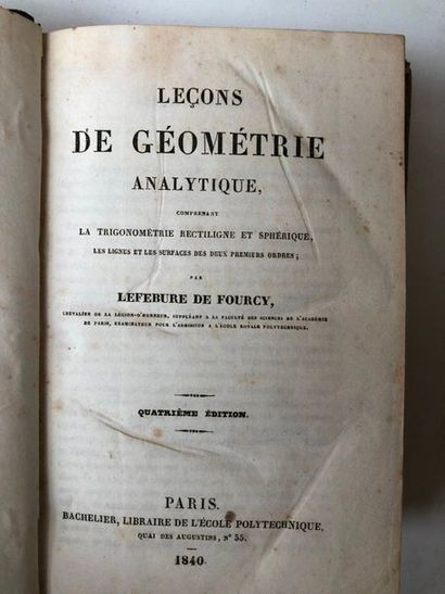 null Lot de 20 ouvrages XVIIIème, XIXème et Xxème siècles sur le thème des sciences...