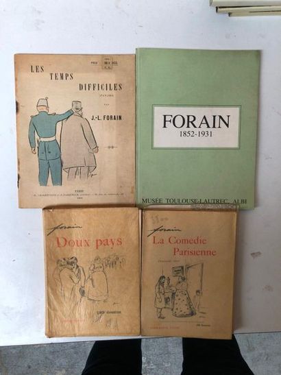 Autour de FORAIN, 4 volumes dont

J-L FORAIN,...