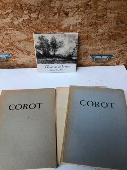 null A.Schoeller et J.Dieterle, COROT, 1er et 2ème supplément à "L'œuvre de Corot",...