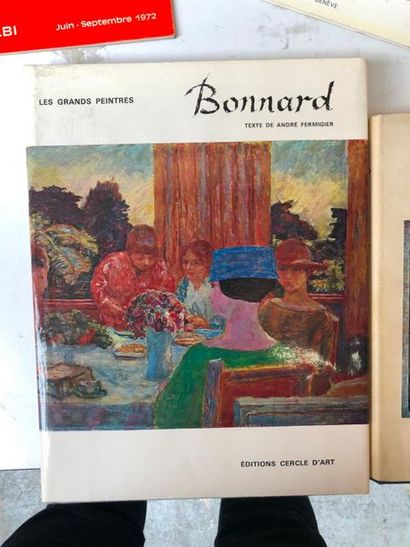 Lot comprenant

BONNARD, Editions Cercles...