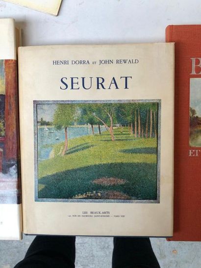null Lot comprising

BONNARD, Editions Cercles d'art

H.Dorra and J Rewald, SEURAT,...
