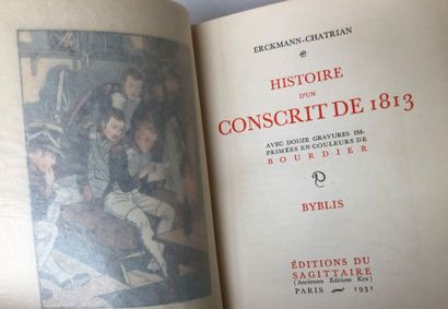 null Erckmann Chatrian aux éditions du Sagittaires. 4 volumes

Histoire d'un Conscrit...