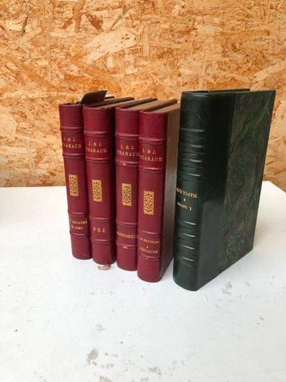 null Jérôme and Jean Tharaud 4volumes in beautiful bindings. Plon edition 1934

A...