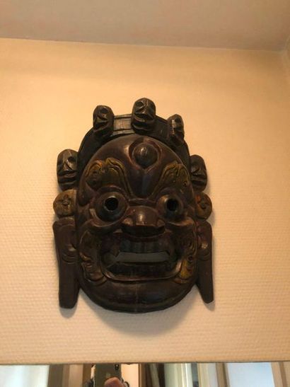 null Mask of Tibetan inspiration