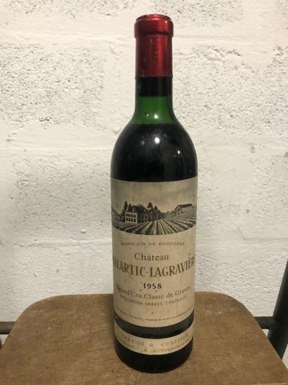 null 1 Blle Château MALARTIC LAGRAVIERE (Graves) 1958 - Belle / NLB