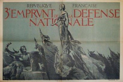 1917 - A. LELONG "3ème Emprunt de la Défense Nationale. 1917" - Impr. DRAEGER - (80...
