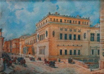 null Ecole russe du XIXe siècle

Entrée du Nouvel Ermitage à Saint-Pétersbourg par...