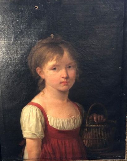 null Attributed to Marie-Eléonore Godefroy 

(Paris, 1778 - Paris, 1849)

Young girl...