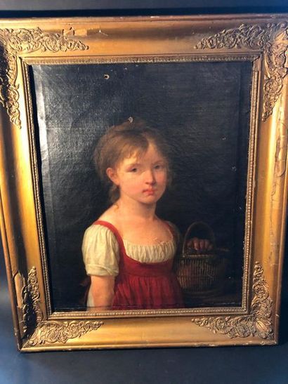 null Attributed to Marie-Eléonore Godefroy 

(Paris, 1778 - Paris, 1849)

Young girl...