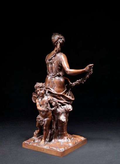 null Antoine COYSEVOX from

Woman with a garland of flowers

Sculpture, bronze print...