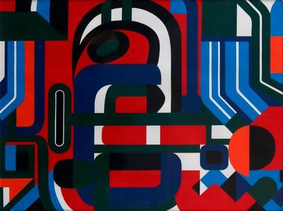 null Jean DESWANE (1921-1999)

Composition

Silkscreen print, Edition of the Galerie...