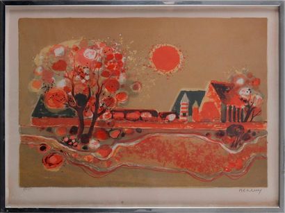 null Frédéric MENGUY (1927-2007)

Landscape

Lithograph signed and numbered 25/1...