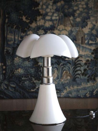 null GAE AULENTI (1927-1912) Martinello Edition

Pipistrello lamp, model 620

Stainless...