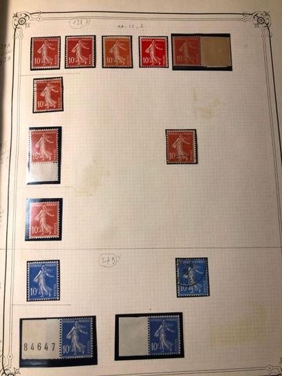null FRANCE Issues 1900/1960 - Types White, Merson, Pasteur, Sower, Marianne, Muller...