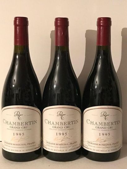 null 3 Blle CHAMBERTIN (Dom.Rossignol Trapet) 1995 - Très belles