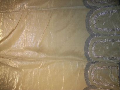 null Processional canopy, gold sheet. 2, 14 x 2, 14 m