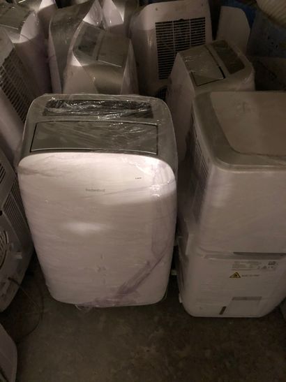 set of 9 air conditioners