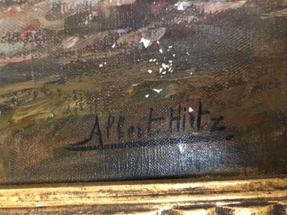 null Albert HIRTZ (1898-1976)

Le bateau à marée basse

Huile sur toile signée en...